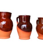 Pignate in Terracotta piccole, medie e grandi , con manici. tegami per cuocere legumi e carni 100%Qualità