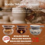 Super Promo! Scalda ‘Nduja Artigianali In Terracotta Specialità Calabrese Per La Tua Cucina